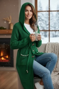 Cardigan tricotat, gros cu maneca lunga COD CARDIGAN-021