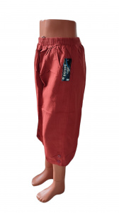 Pantaloni 3 sfert de dama din in cod x0412