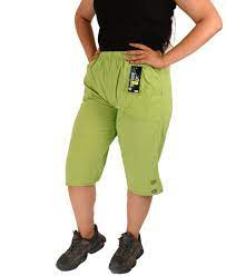 Pantaloni 3 sfert de dama din in cod x0419