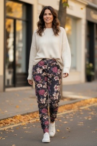 Pantaloni grosi, colorati de dama COD PANTALON-390