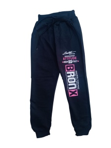 Pantaloni lungi de trening din bumbac pentru copii cod x10053