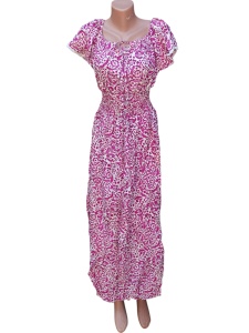 Rochie de vara cu diferite imprimeuri model nou cod x5746