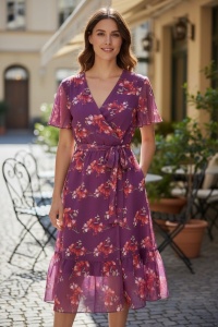 Rochie eleganta de vara, design modern si feminin