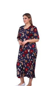 Rochie larga de dama pentru dame cu forme