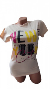 Tricou dama cu maneca scurta cod a861 - Img 1