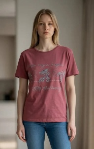Tricou dama cu maneca scurta, marimi pana la 2xl