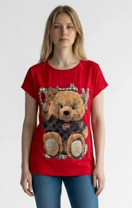 Tricou dama cu maneca scurta, marimi pana la 2xl