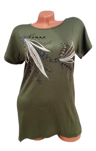 Tricou dama din bumbac calitativ cod x5916