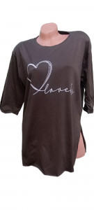 tricou scurt stil tunica model nou cod L18816