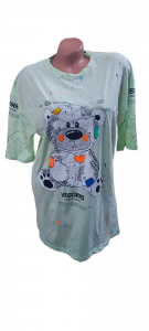 tricou scurt stil tunica model nou cod L18828