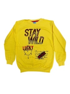 Bluza cu maneca lunga din bumbac pentru copii cod x10004