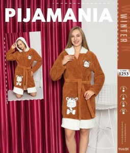 Halat cocolino gros si calduros pentru dama model nou cod x20347