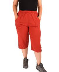 Pantaloni 3 sfert de dama din in cod x0420