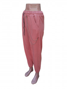 Pantaloni dama calitativi din bumbac de trening cod T1321