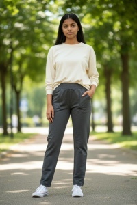 Pantaloni lungi casual de dama COD PANTALON-095