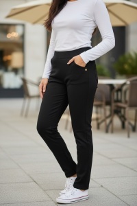 Pantaloni lungi casual de dama COD PANTALON-105