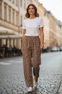 Pantaloni lungi de dama, made in Italia COD PANTALON-215