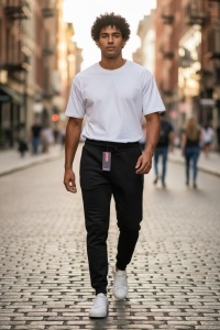 Pantaloni lungi de trening pentru barbati COD PANTALON-015