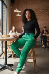 Pantaloni lungi de trening pentru dama COD PANTALON-325