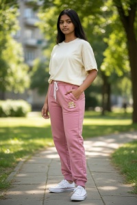 Pantaloni lungi de trening pentru dama COD PANTALON-355