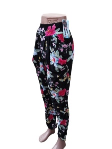 Pantaloni lungi vaporosi de vara pentru dama cod x5363
