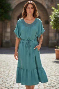Rochie dama fabricatie Italia, croiala moderna, usoara si eleganta