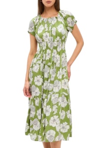 Rochie vaporoasa de vara cu imprimeu floral