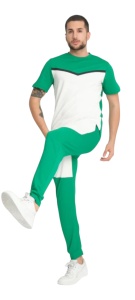 Trening barbati cu maneca scurta si pantaloni lungi COD TRENING-652