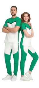 Trening cuplu cu maneca scurta si pantaloni lungi COD TRENING-658