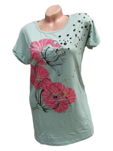 Tricou dama calitativ din bumbac model nou cod x2833