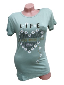 Tricou dama calitativ din bumbac model nou cod x2860
