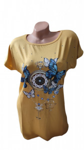 Tricou dama cu maneca scurta cod a743