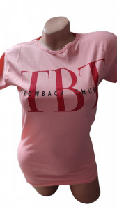 Tricou dama cu maneca scurta cod a834 - Img 2