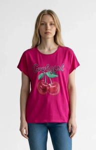 Tricou dama cu maneca scurta, marimi pana la 2xl