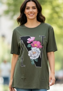 Tricou dama cu maneca scurta, marimi pana la 5xl