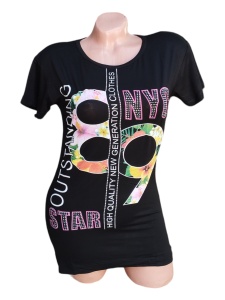 Tricou dama din bumbac calitativ model nou cod x1222
