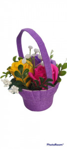 Aranjamente florale din săpun cod k142 - Img 3