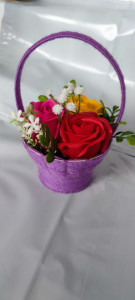 Aranjamente florale din săpun cod k14 - Img 2