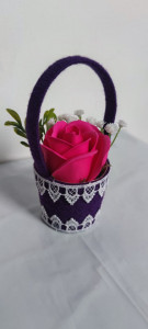 Aranjamente florale din săpun cod k527 - Img 2