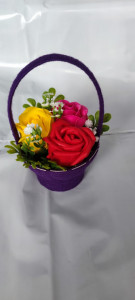 Aranjamente florale din săpun cod k7 - Img 2