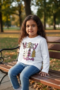 Bluza colorata de copii cu maneca lunga COD BLUZA-182