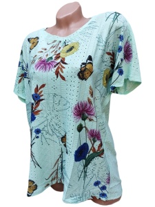 Bluza dama calitativa cu maneca scurta cod x2405