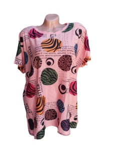 Bluza dama calitativa cu maneca scurta cod x2426