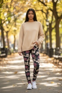 Pantaloni grosi colorati de dama COD PANTALON-122