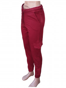 pantaloni trening din bumbac de dama model nou cod L72791