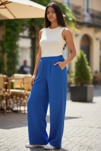 Pantaloni tricot lungi de dama COD PANTALON-372