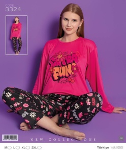 Pijama groasa de dama cod x3527