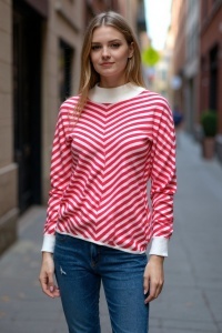 Pulover dama cu dungi COD BLUZA-162