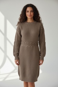 Rochie groasa tricot de dama COD ROCHIE-188