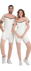 Trening cuplu cu maneca scurta si pantaloni lungi COD TRENING-665
